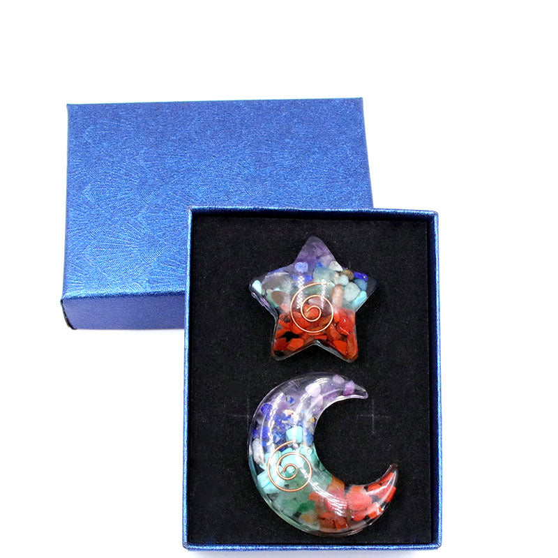 Charka Pendant Set Resin necklaces